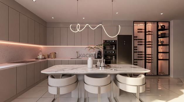 Luxury 3+1 Apartment for Sale in Geçitkale, Nature-Filled Living