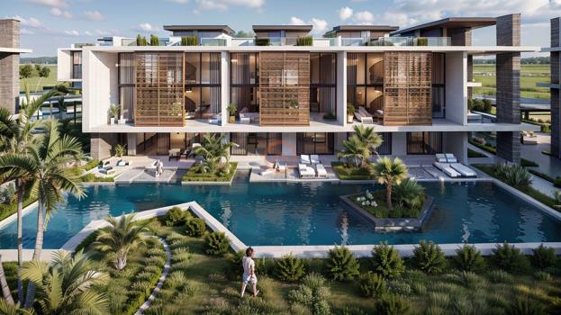 Luxury 2+1 Apartments for Sale Designed Entirely with a Hotel Concept