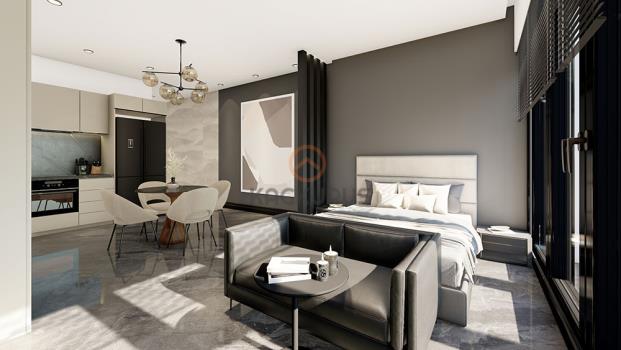 Modern 48m² Studio Apartment for Sale in İskele Long Beach