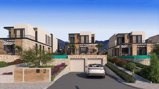 For Sale 456m² Luxury Villa in Girne Ozanköy - Modern Living Embraced by Nature