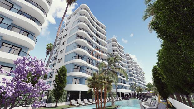 Northern Cyprus İskele For Sale 3+1 Investment Apartment - Long Beach