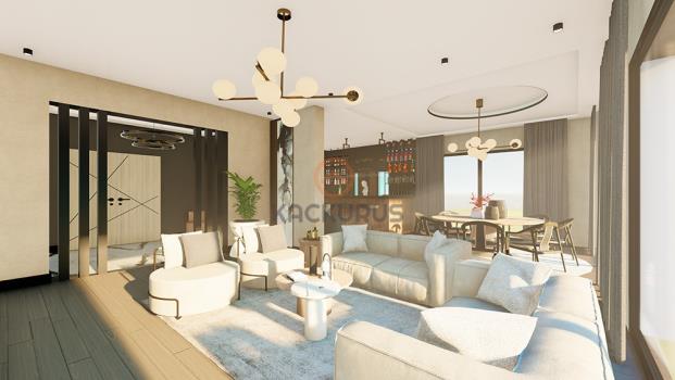 360 Degree Sea View Penthouse Apartment For Sale In İskele