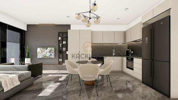 50.2m² Modern Studio Apartment for Sale in İskele Long Beach