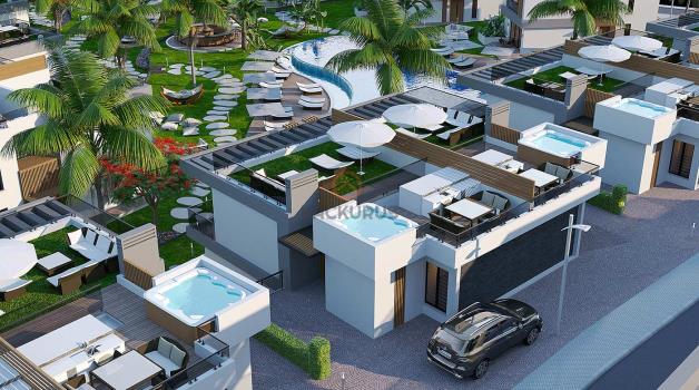 3+1 Luxury Twin Villa for Sale in Girne | Peaceful Living Surrounded by Nature