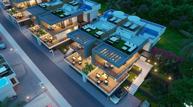 Luxury Living in the Heart of Nature: 3+1 Twin Villas for Sale in Girne