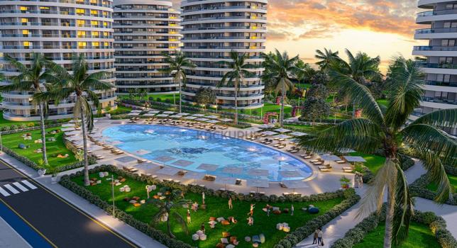 Luxury and Modern Living Opportunity at Iskele Long Beach