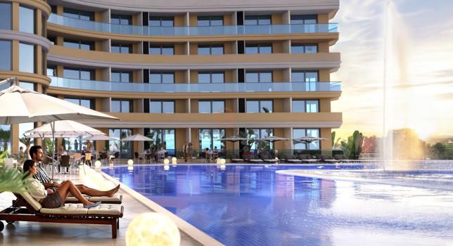 Luxury Mediterranean Living with 48 m² 1+1 and Studio Apartments at İskele Long Beach