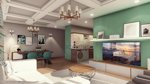 Luxury Sea View 2+1 Apartment For Sale In Iskele Long Beach