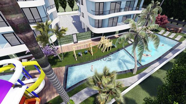 3+1 Investment Apartment With Balcony And View For Sale In İskele, Northern Cyprus
