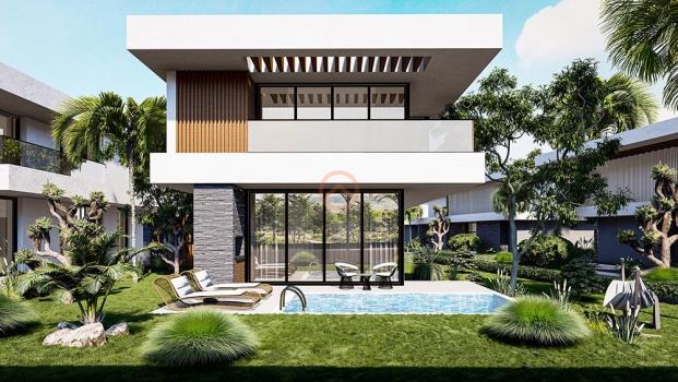 Luxury 3+1 Villa for Sale with Sea and Mountain View in Boğaz Coastal Village, Northern Cyprus