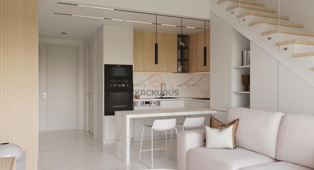 1+1 Duplex Apartments with Modern Architecture for Sale in Iskele, North Cyprus