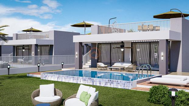 Peace And Holiday Home in Nature - 2+1 Villa for Sale in Karpaz Region