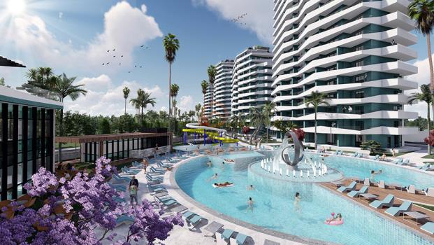 Studio Apartment for Sale in İskele Long Beach - Luxury Vacation and Investment