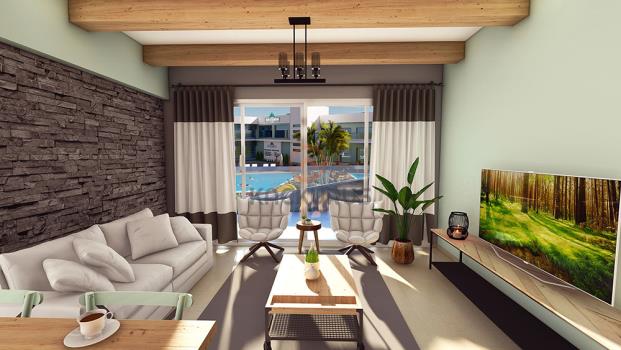 Modern Designed 2+1 Luxury Apartment Awaits You in İskele Long Beach!