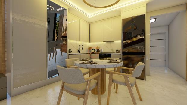 Luxury Studio Apartments in Holiday Village Designed Entirely with a Hotel Concept Near the Sea